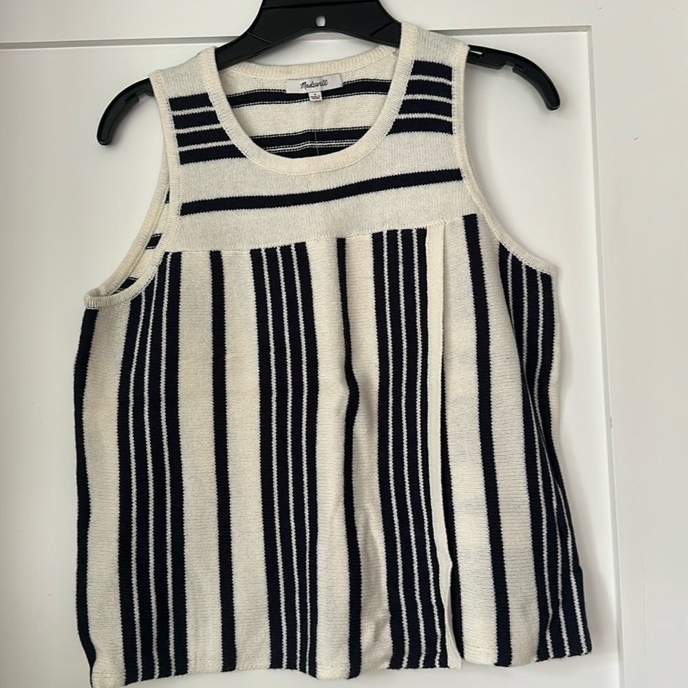 NWT Madewell Sleeveless Sweater